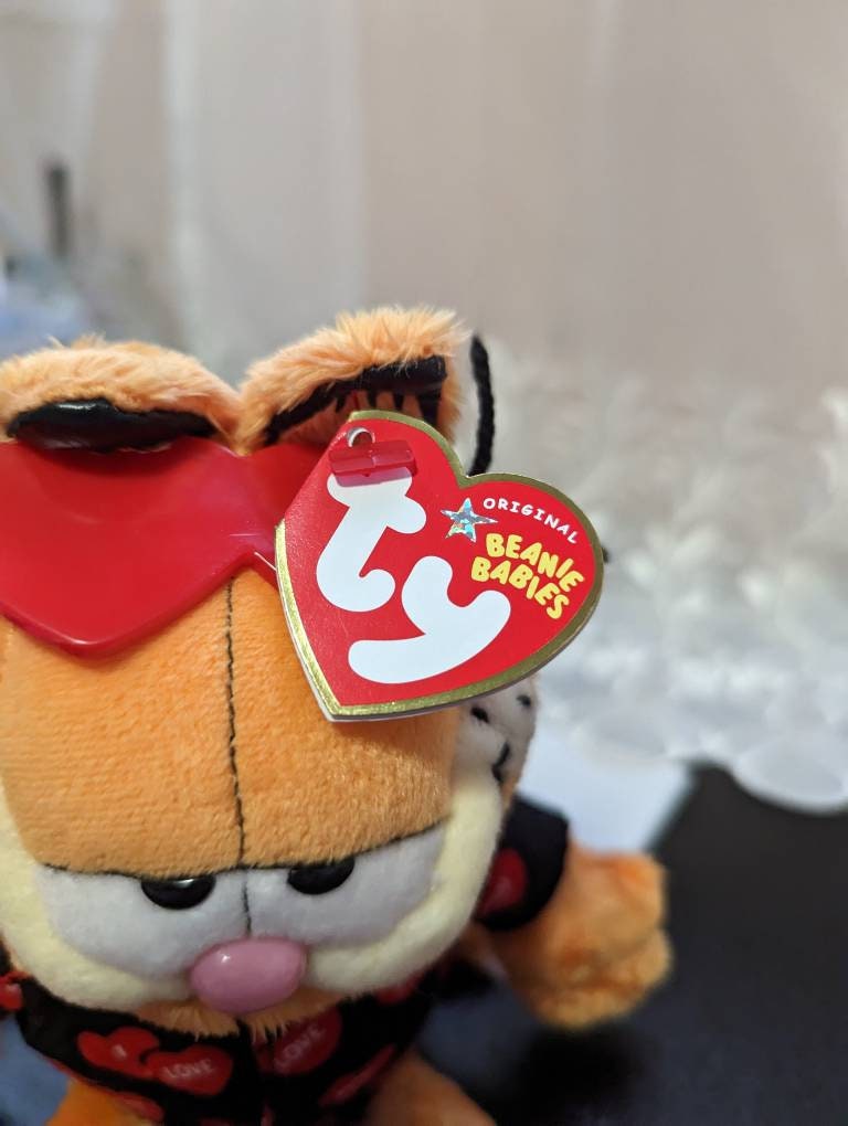 激レア　ガーフィールド　オーデイ　ぬいぐるみ　ty beanie babies Garfield Baby Retired 2010 Ty Beanie Babie 7.5in Cat in