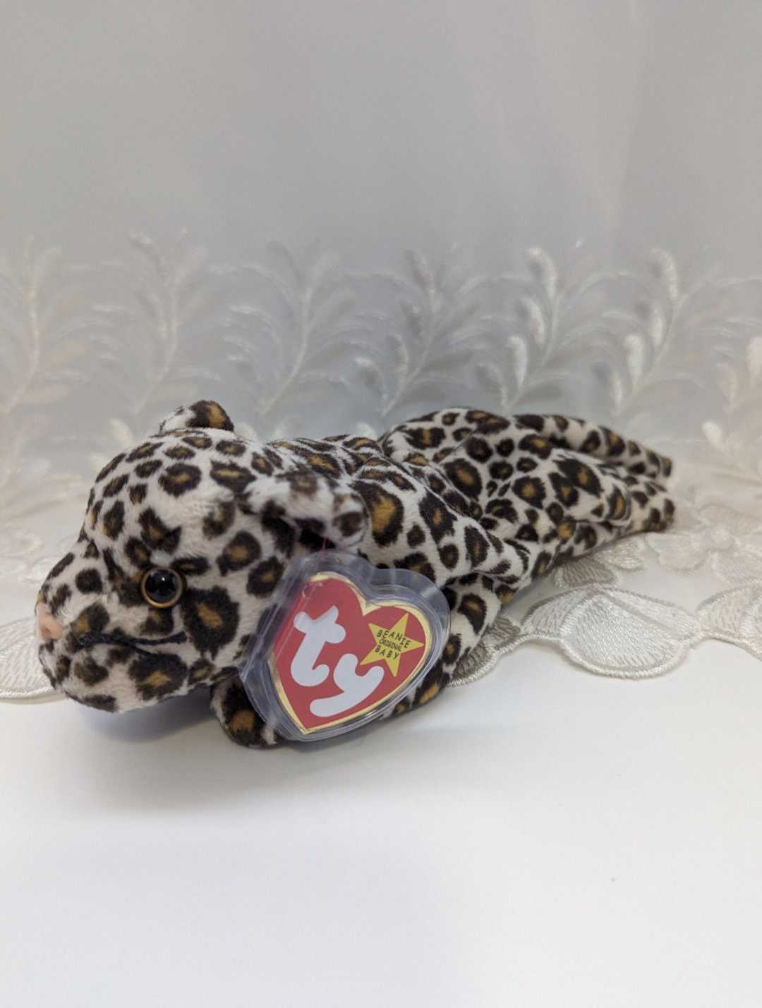 Ty Stackable Leopard Ty Beanie Baby - Freckles the Leopard (8in) - Etsy