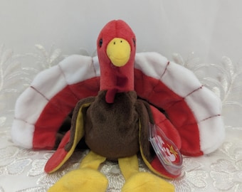 Ty Beanie Baby - Gobbles The Turkey (6in)
