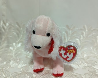 Ty Beanie Baby “senna Kun” Pink Pads Version! Motomachi Kitamura