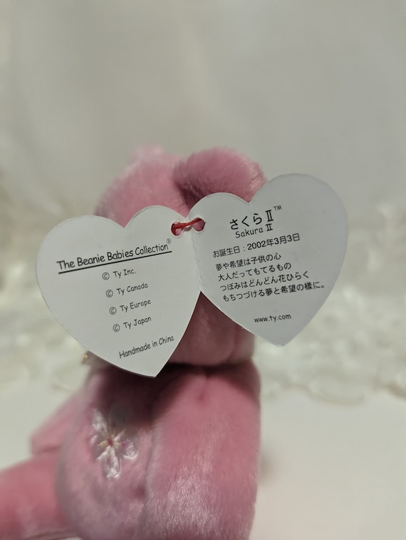 テディベア　ベビーピンク Mサイズのテディベアにブルーのベビーセットを着せてみました