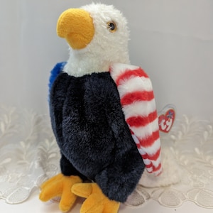 Ty Beanie Buddy - Soar The USA Eagle - Peluche vintage (25 cm)
