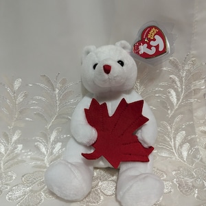 Ty Mütze Baby Northland der Bär mit Ahornblatt - Exklusiv für Kanada (6 in)