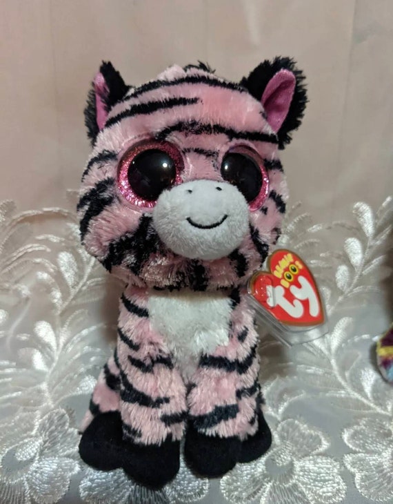 Zoey the Pink Zebra Ty Beanie Boo Mint Plush Toy 6-in -  Israel