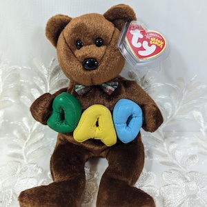 Ty Beanie Baby - Papá, el oso del Día del Padre (21,5 cm)