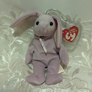 Ty Korb Mützen - Flopty The Purple Bunny (13 cm)