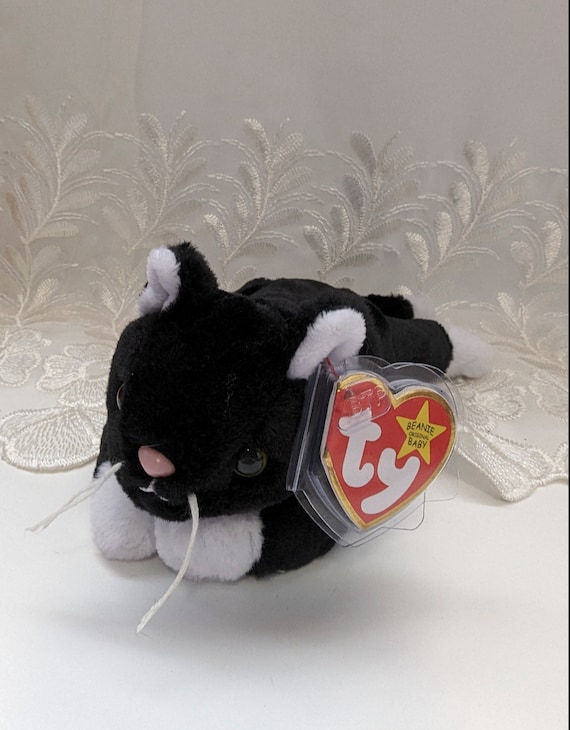 Ty Beanie Baby - Zip II the Black Cat - 30th Anniversary (8in) - Etsy