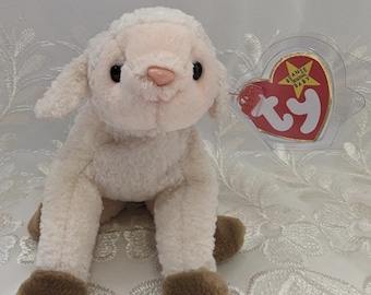 Ty Beanie Baby - Ewey The Lamb (6in)