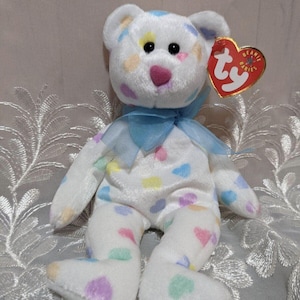 Ty Beanie Baby - Kissme the Valentines Bear (8.5in)