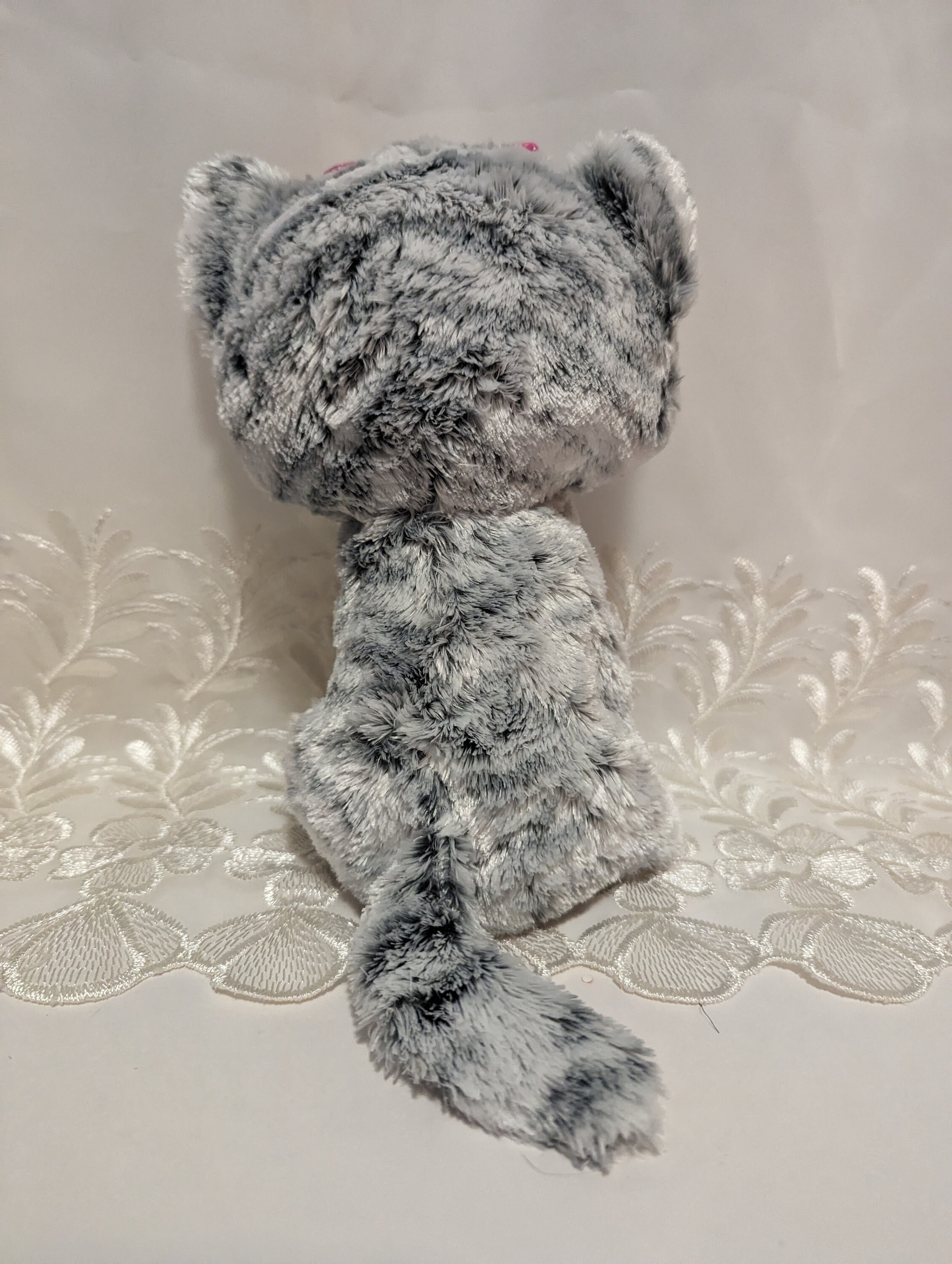 Ty Beanie Boo - Kiki the Gray Cat (9in) No Tag - Etsy