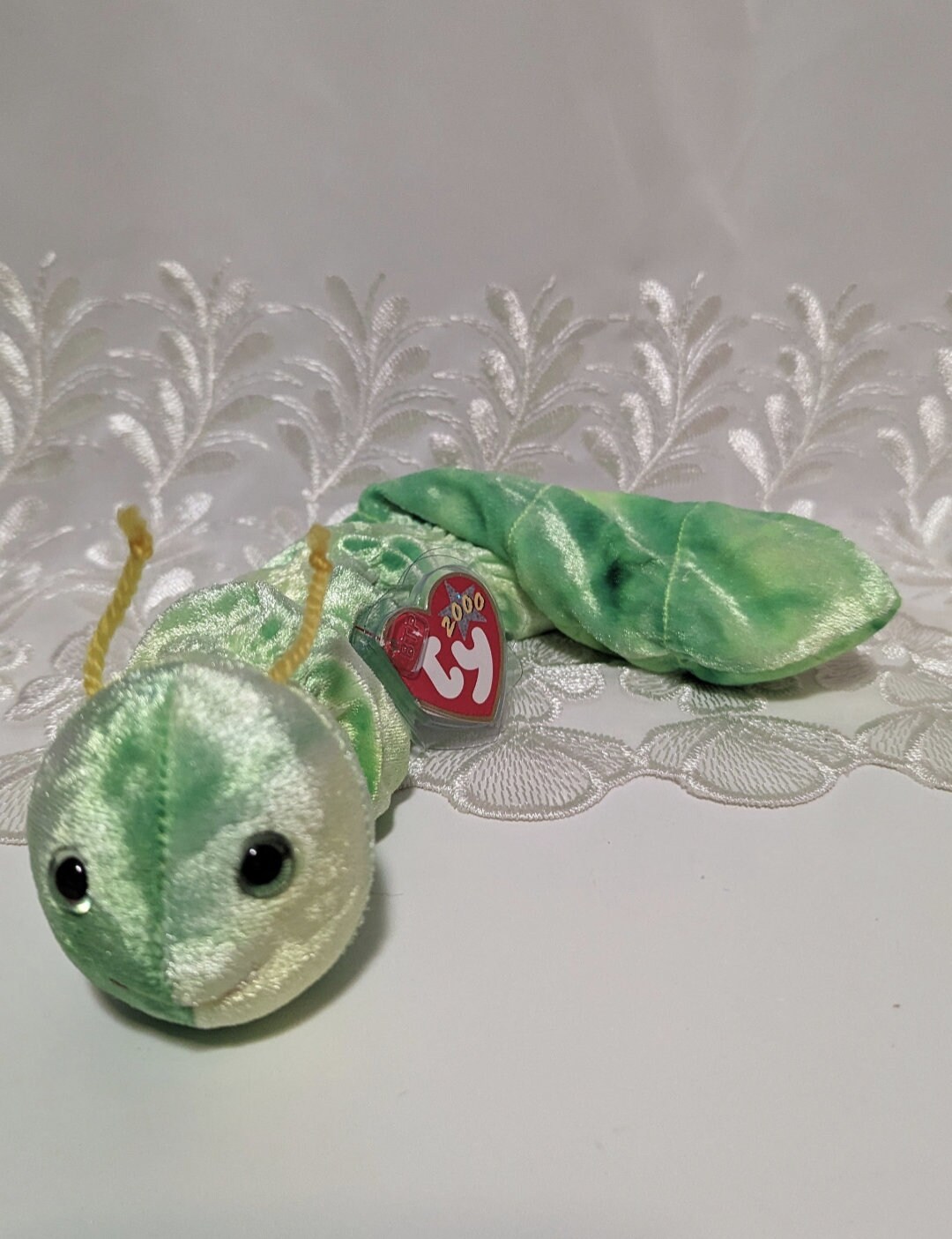 6 Esche Squirmy Worm Baby Pink Per Mosca Trota, Taglia 10, Senza Amo, UK Fly Fishing
