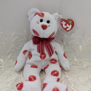 Ty Beanie Baby - Smooch The Bear (22 cm)