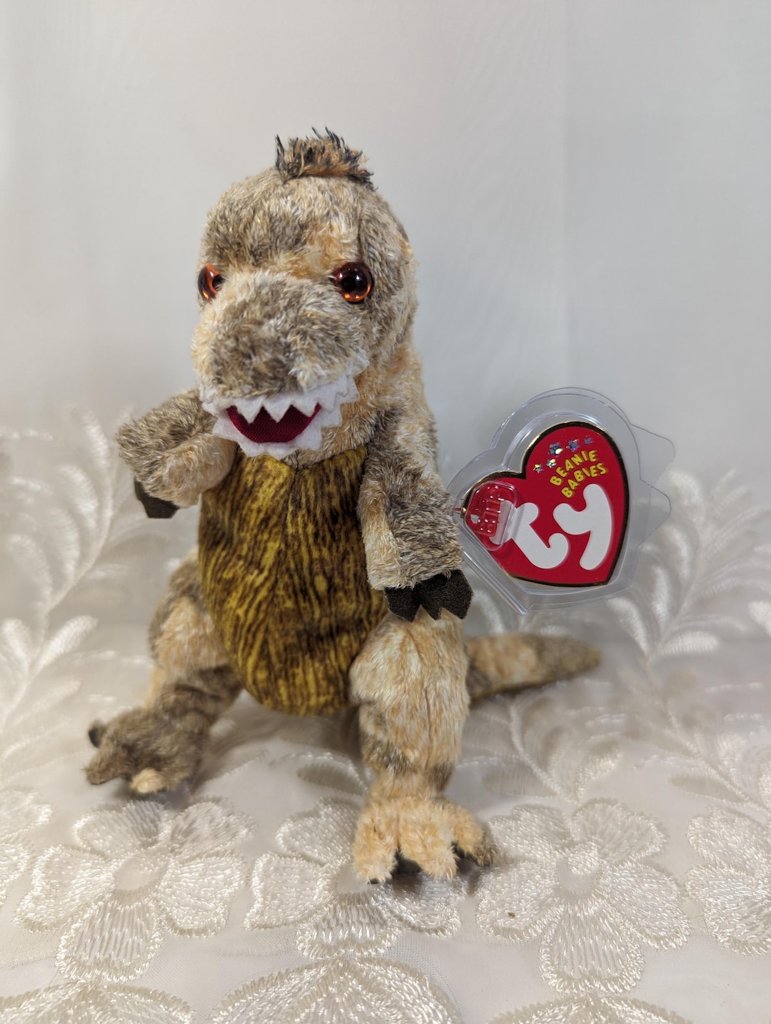 Ty Beanie Baby Toothy the T-rex Dinosaur (7 In) Canada
