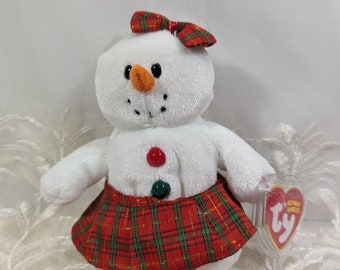 Ty Beanie Baby - Coolstina the Snowman (6in)