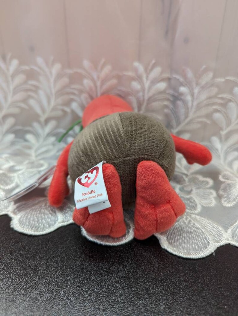 Ty Beanie Babies - Ruddle the Red Boblin From the Tv Show Boblins ...