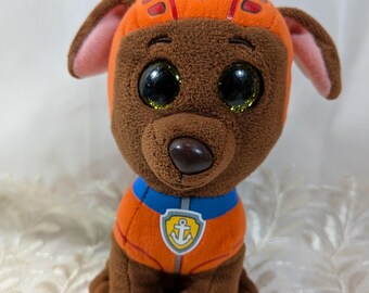 Dog Zuma Beanie Boo TY Beanie Boo Paw Patrol Zuma Puppy Dog Large