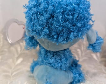Ty Beanie Boo Mandy il barboncino blu (15 cm)