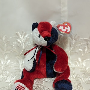 Ty Beanie Baby - Patriot The Bear (7in)