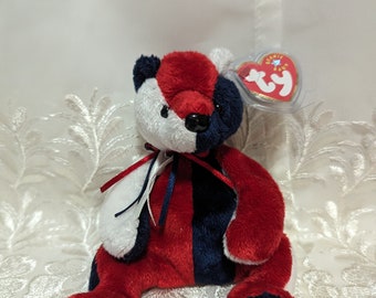 Ty Beanie Baby - Patriot The Bear (7in)