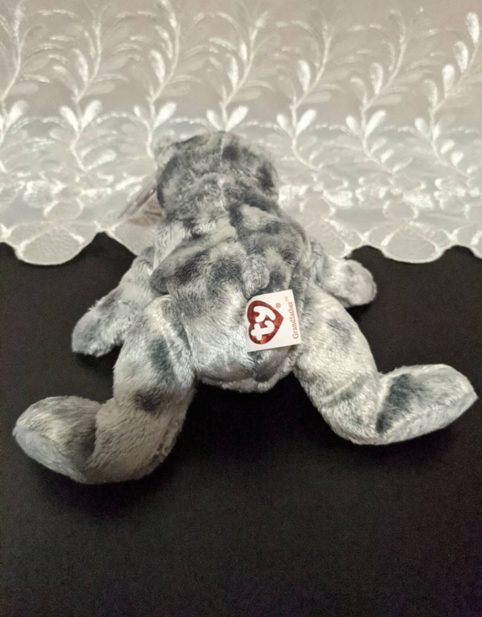 Ty Beanie Babies Grandfather the Bear With Glasses - Mint Plush
