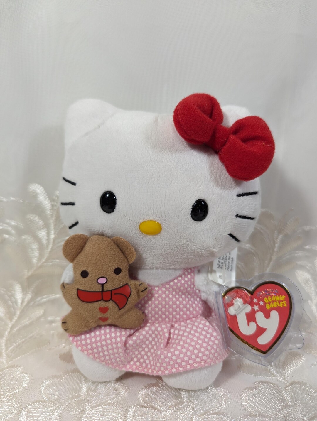 Peluche Hello Kitty Fée TY - 30cm - Occasion Bon État - Parfait Pour Les Fans