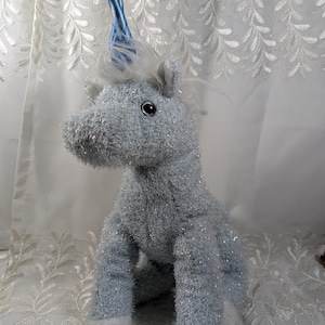 Ty Classic Collection - Galaxy The Blue Unicorn (13 in) No Tag