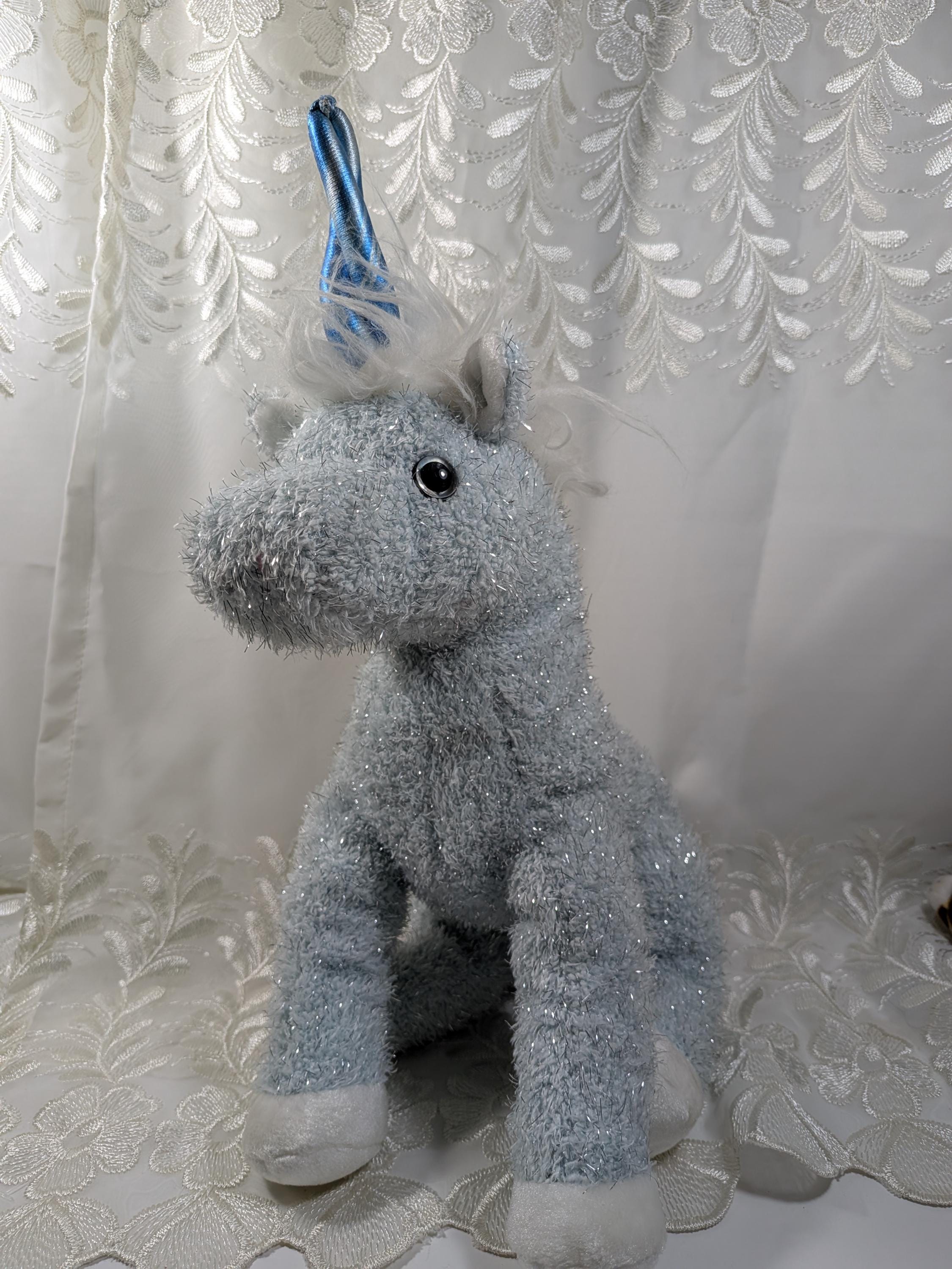 Ty Classic Collection - Galaxy the Blue Unicorn (13 In) No Tag - Etsy