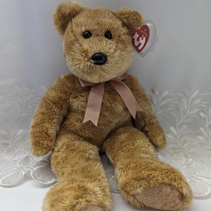Ty Beanie Buddy - Cashew The Brown Bear (13in)