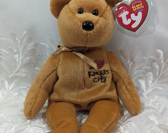 Ty Beanie Baby - I Love Kansas City The Bear (8.5in) Trade Show Exclusive