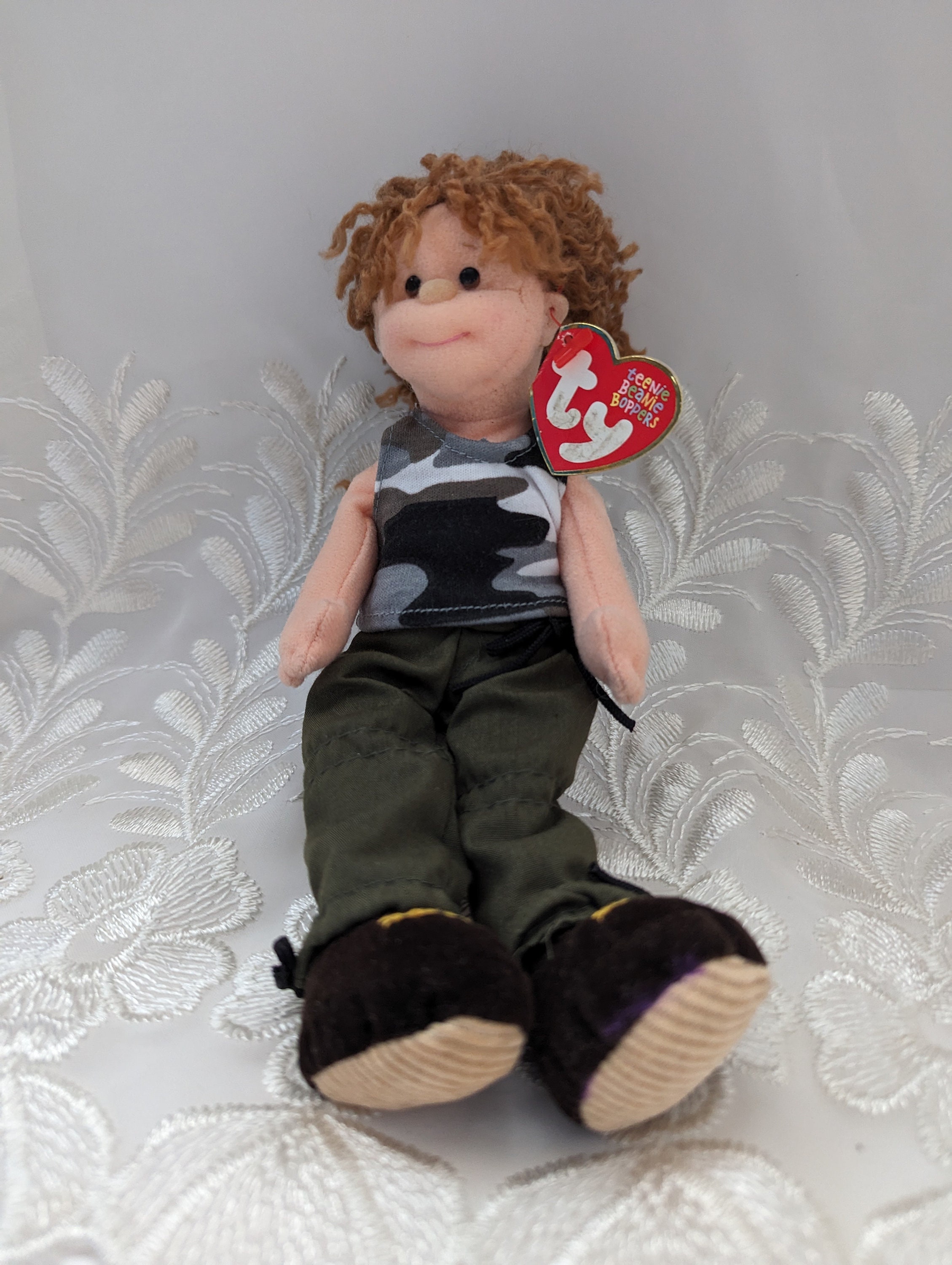 Ty Teenie Beanie Boppers Snappy Cindy the Girl Doll (8in) Non