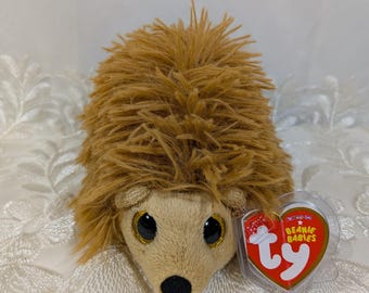 Ty Beanie Baby - Herbert el Erizo (15 cm) Etiqueta colgante no nueva