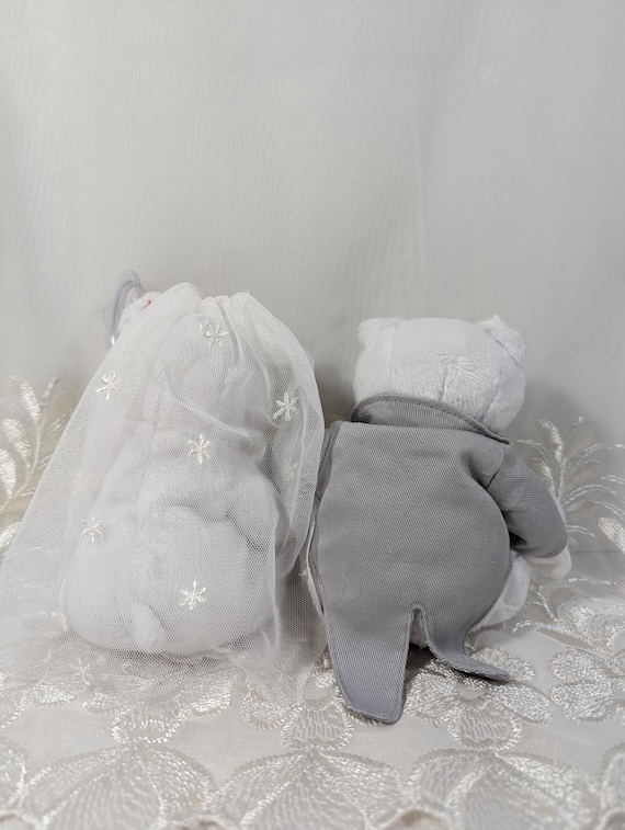 Ty Beanie Baby - 花嫁と花婿のお祝いテディベア（6インチ） - Etsy 日本