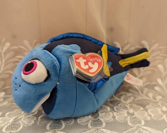 Ty Beanie Baby Sparkle Collection - Dory From Finding Dory The Movie - Mint Plush Toy (10in)