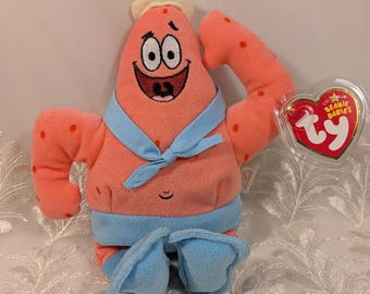 Ty Beanie Buddy「パトリック・スター」スポンジ・ボブ スクエアパンツ