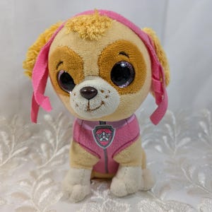 Ty Beanie Boo - Skye the pink dog from Paw Patrol (6in) No Tag