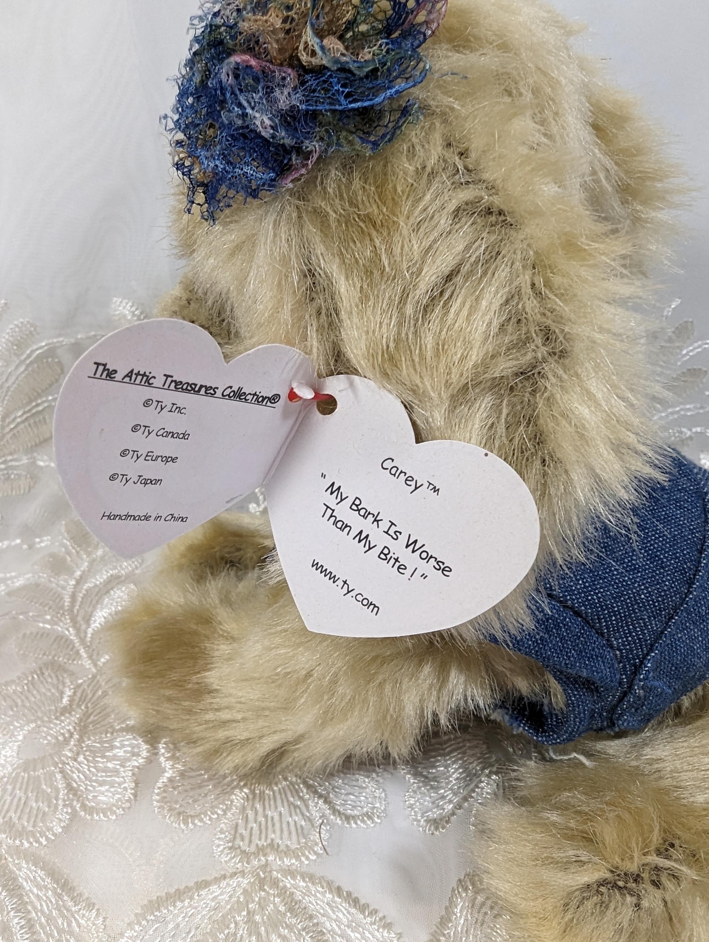 Ty Attic Treasure - Carey the Dog (6in) - Etsy