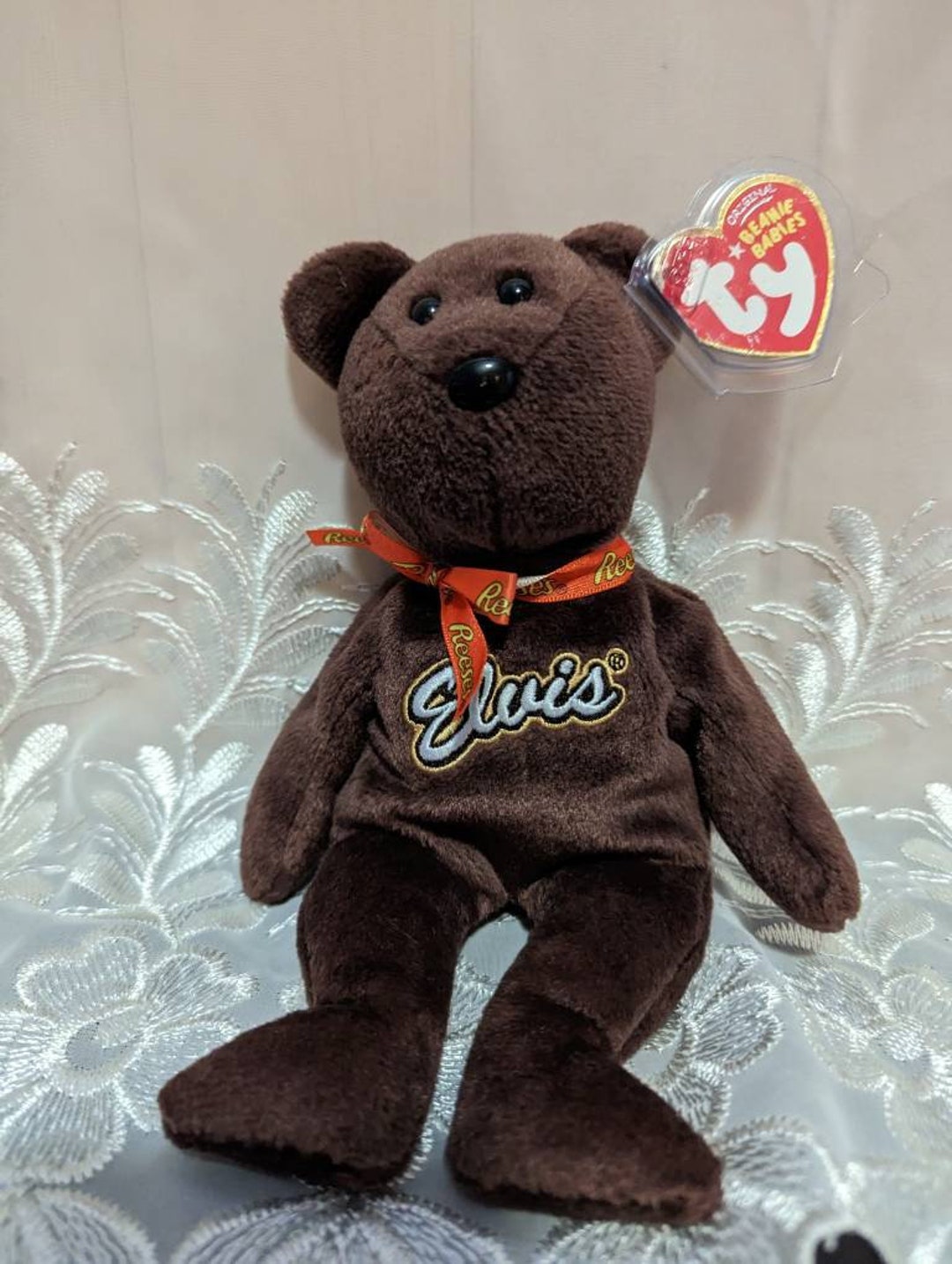 Ty Coco Ty Beanie Babies - Coco Presley the Reese's Bear (brown) - Plush Toy ...