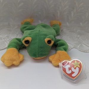 Ty Beanie Baby - Smoochy The Frog (8in)