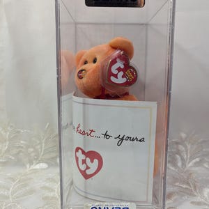 Ty Beanie Baby - MC Mastercard Bear met kaart, jubileumeditie #3 (exclusief creditcard) (8,5 inch)