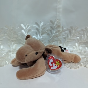 Ty Beanie Baby - Derby The Horse (8in) No Star, Coarse Mane