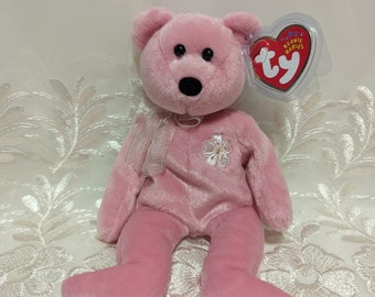 ヴィンテージ TY ビーニーベイビー「さくら」ベア（2000年） - 日本