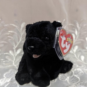 Ty Beanie - Cinders The Black Bear (14 cm)
