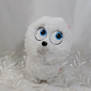 Ty Beanie Baby - Gidget, el perro de la película La vida secreta de tus mascotas (6 pulgadas) Sin etiqueta colgante