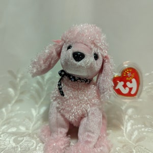 Ty Beanie Baby - Brigitte The Pink Poodle (6in)