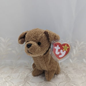 Ty Beanie Baby - Tuffy The Brown Dog (6in)