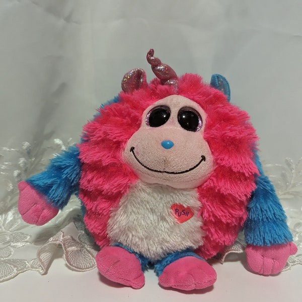 Ty Monstaz - Delilah The Unicorn Monster Plush (8in) Pre-owned Condition And No Tag.