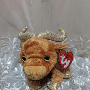 Ty Beanie Baby - Zodiac Ox 2000 (6in)