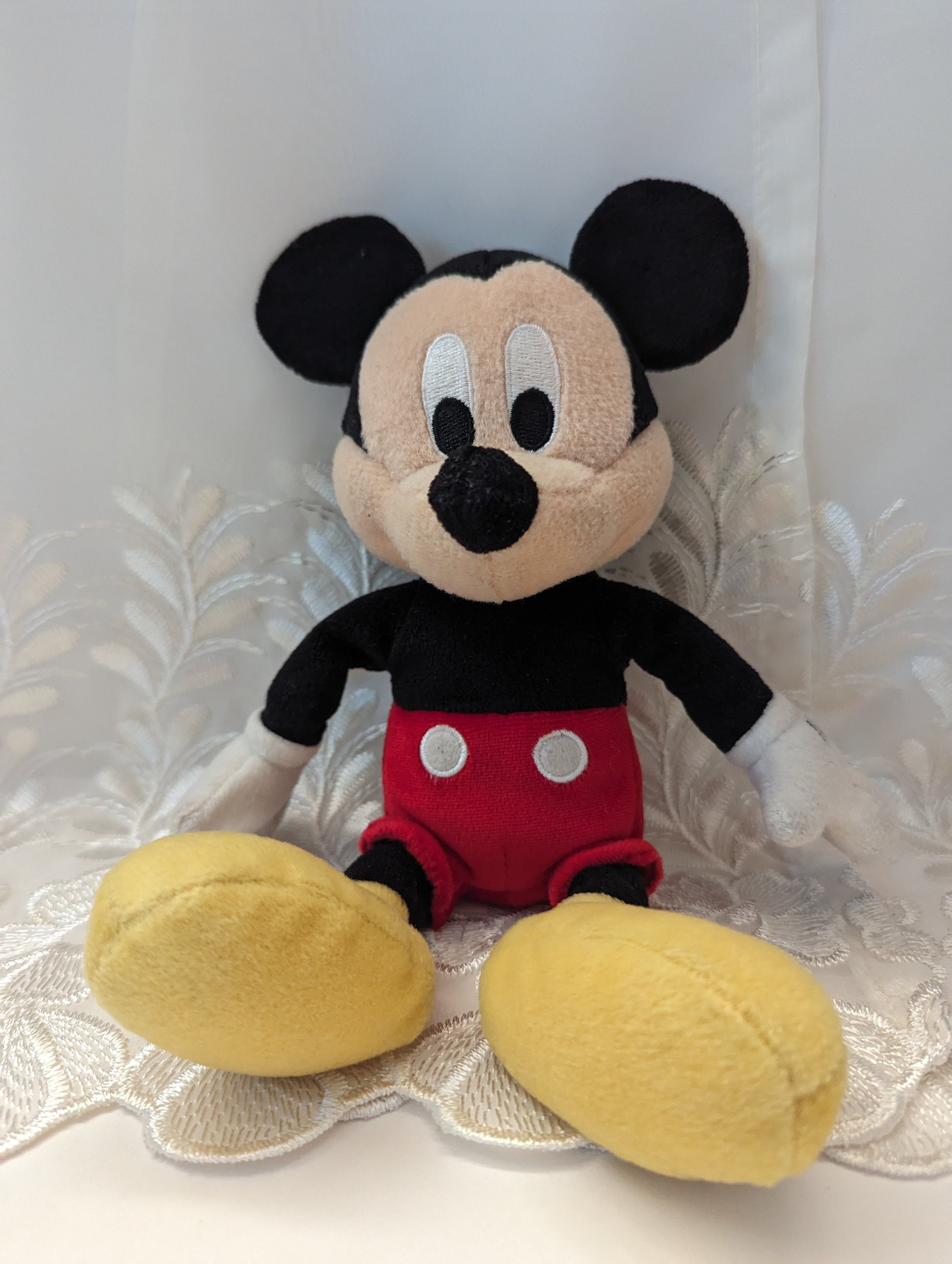 ディズニー - ミッキーマウス ぬいぐるみ (10インチ) タグなし - Etsy 日本