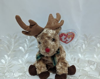 Ty Beanie Baby - Rudy The Reindeer (8in)