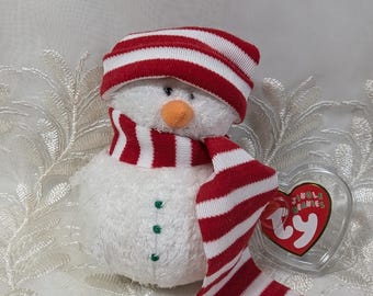 Ty ジングルビーニー - ミスターフロスト スノーマン (4インチ) ツリー